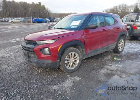2021 Chevrolet Trailblazer Fwd Ls из США, поврежденный, VIN KL79MMS25MB128615